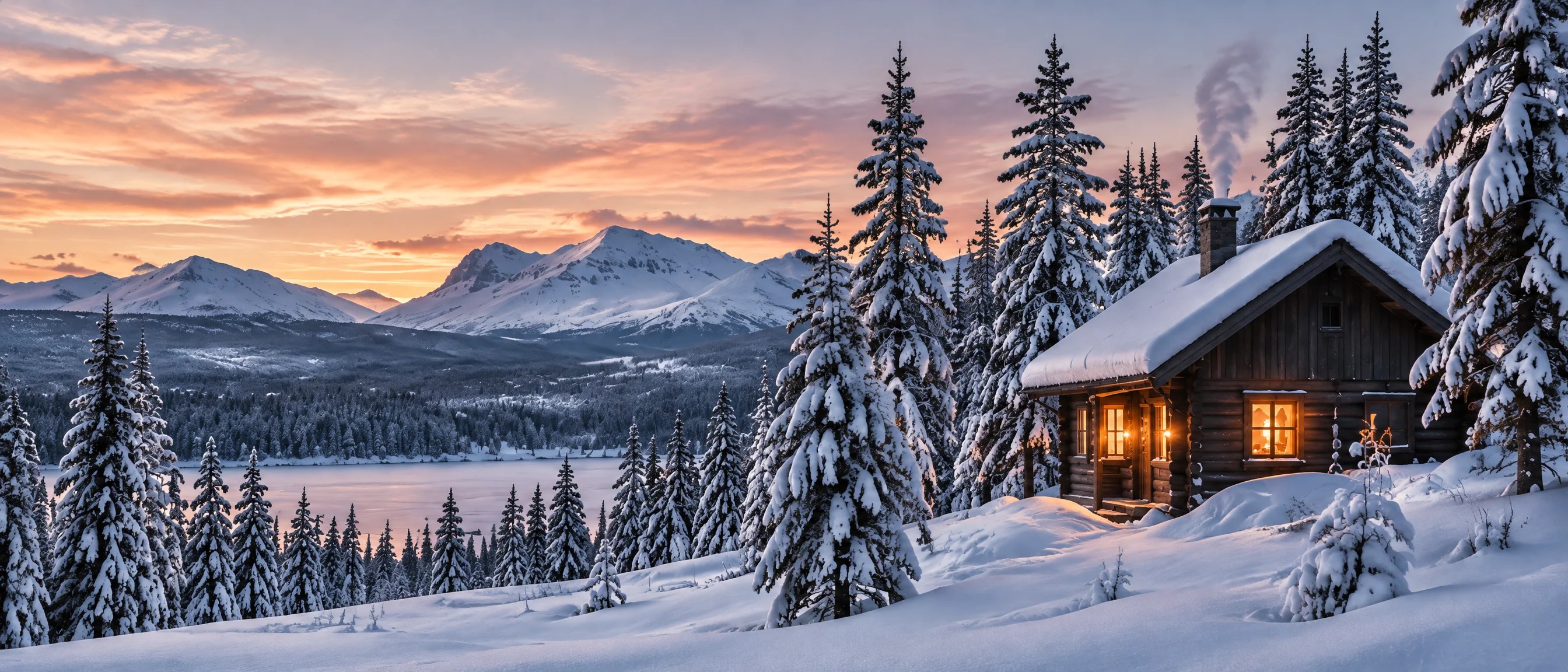 Ski resort in the Pyrenees with snowy mountains and a ski lift